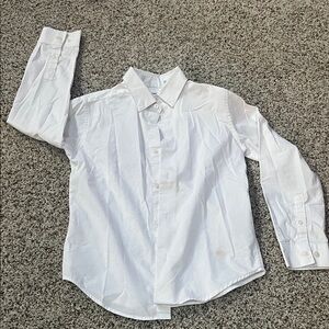 Calvin Klein Kids White Button Down Shirt